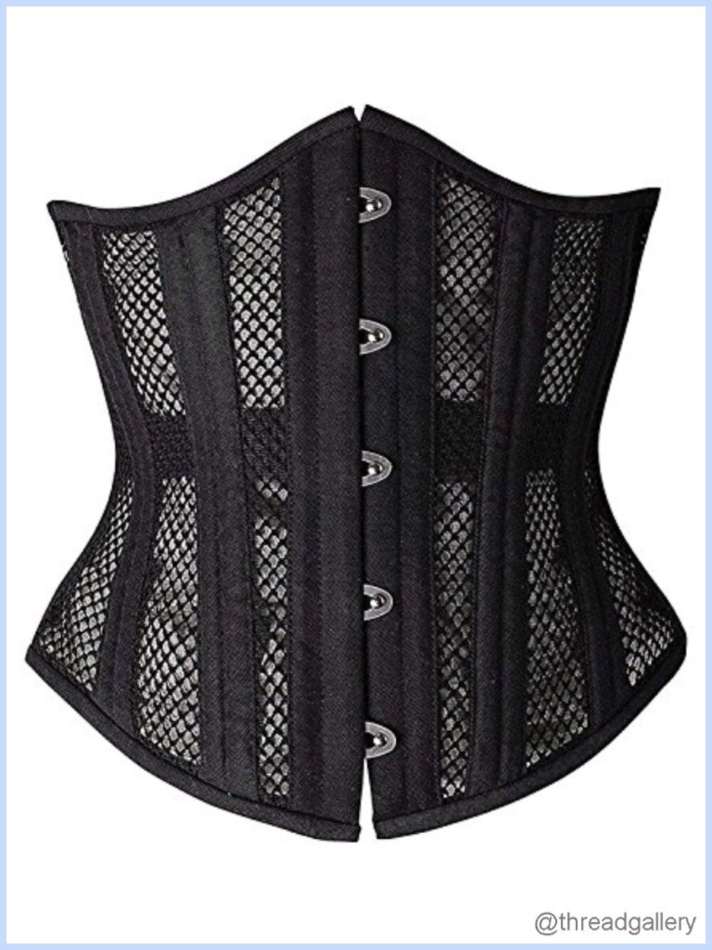 Heavy Duty Steel Boned Underbust Waist Training Corset Hourglass Shapewear